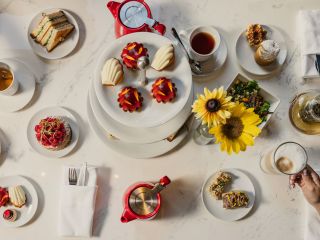 A Table Full Of Food